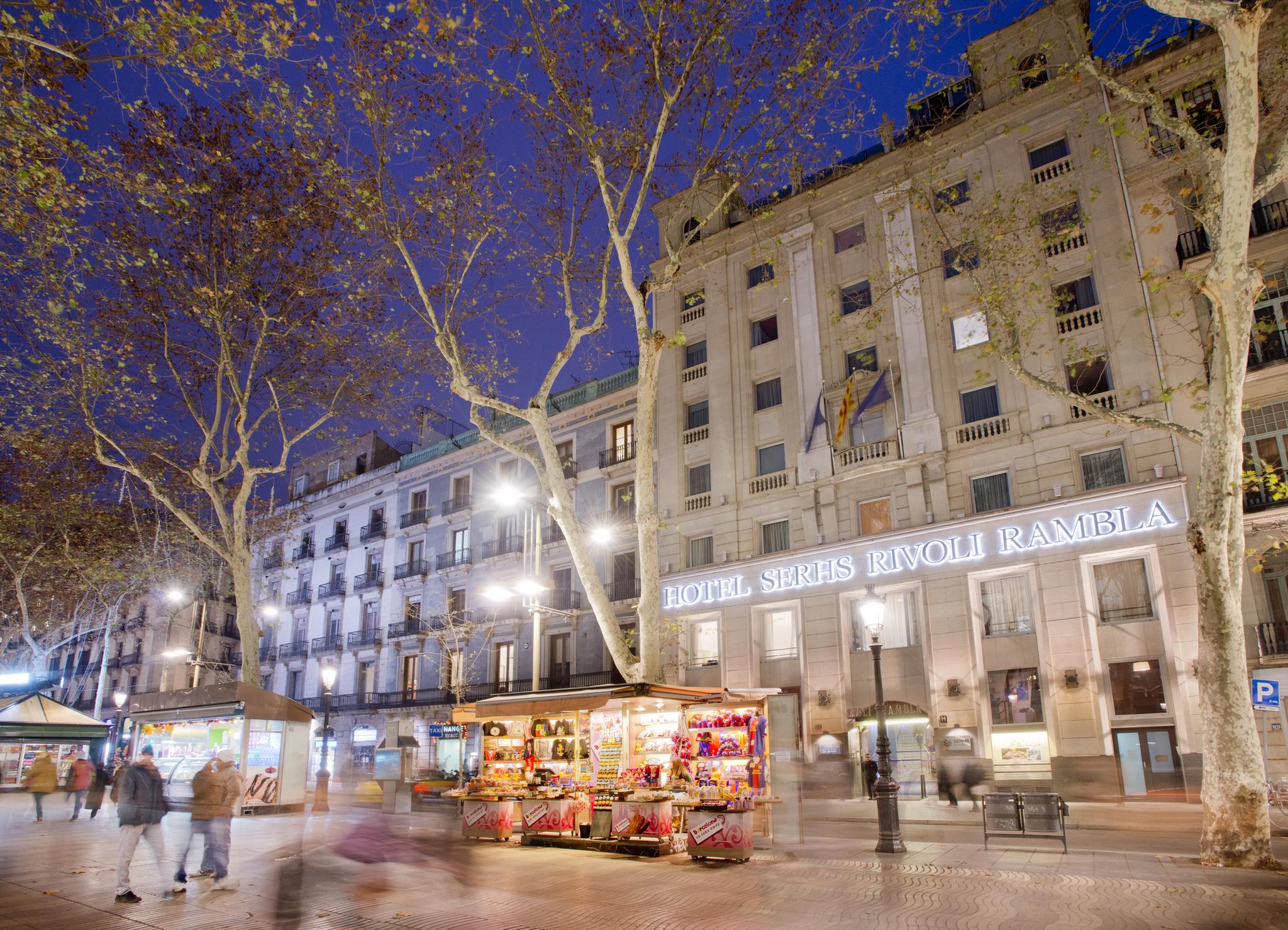 Hotel Serhs Rivoli Rambla Barcelona Exteriér fotografie